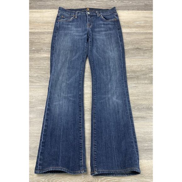 7 for all Mankind bootcut jeans u075d080u-080u Size 26 Nice Jeans 28X29 - Picture 1 of 11